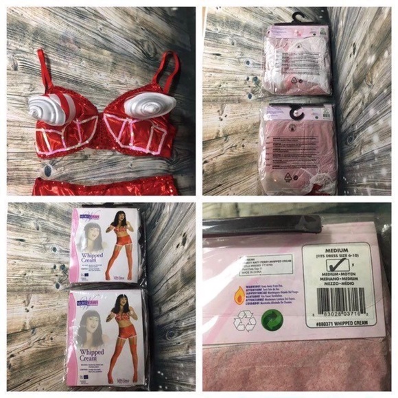 🌸 BOGO 🆕 Katy Perry Whip Cream Concert Costume M - Picture 6 of 6